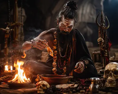 Aghori Tantrik Baba