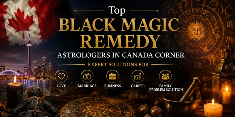 Top Black Magic Remedy Astrologers in Canada Corner